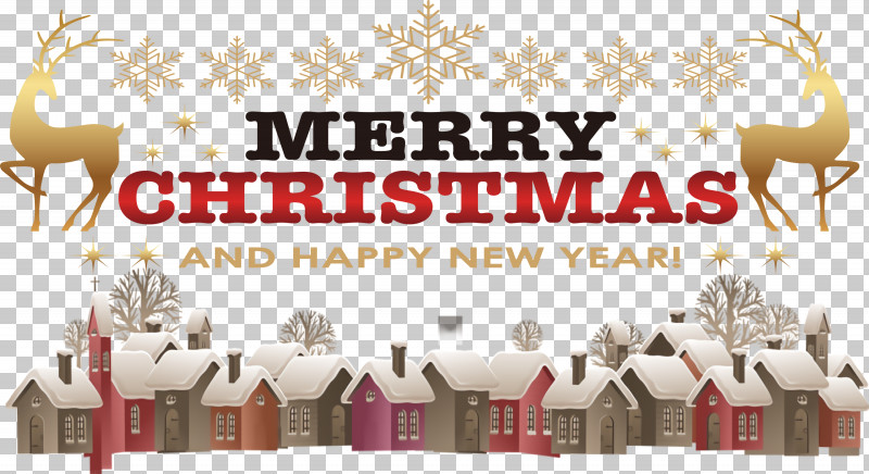 Merry Christmas Happy New Year PNG, Clipart, Bauble, Biology, Christmas Day, Deer, Happy New Year Free PNG Download