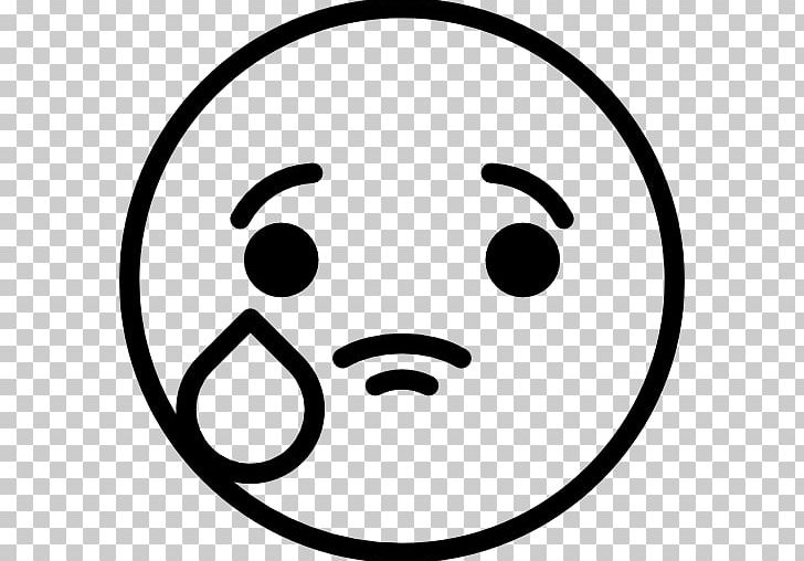 Emoticon Smiley Computer Icons Face With Tears Of Joy Emoji Crying PNG, Clipart, Black And White, Circle, Computer Icons, Cry, Crying Free PNG Download