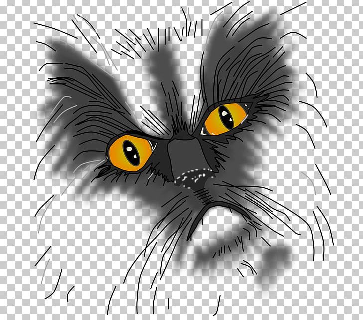 Whiskers Kitten Black Cat Grumpy Cat PNG, Clipart, Animals, Art, Beak, Black And White, Black Cat Free PNG Download