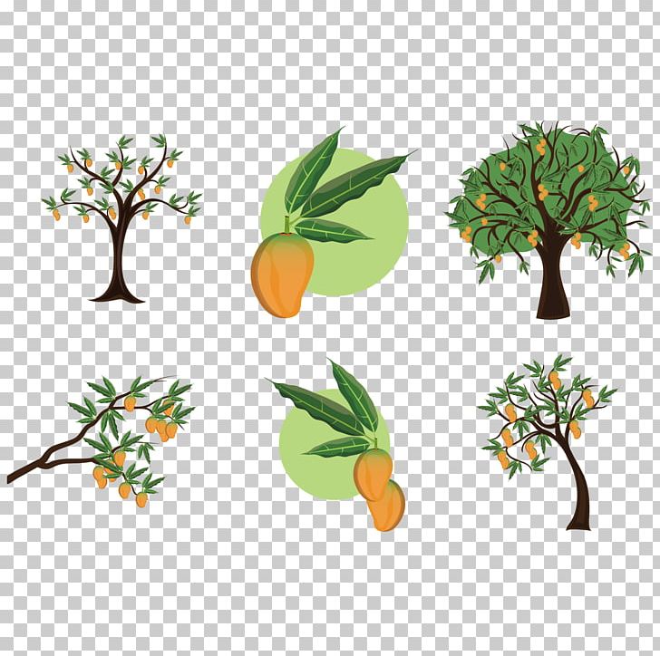Yellow Drawing Mango Tree Illustration Background Backgrounds | PSD Free  Download - Pikbest