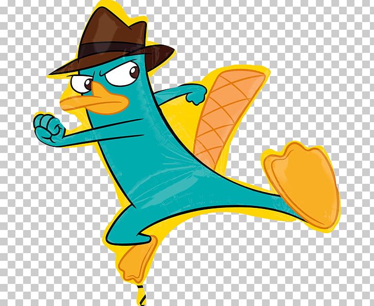 Perry The Platypus Ferb Fletcher Phineas Flynn Balloon PNG, Clipart,  Free PNG Download
