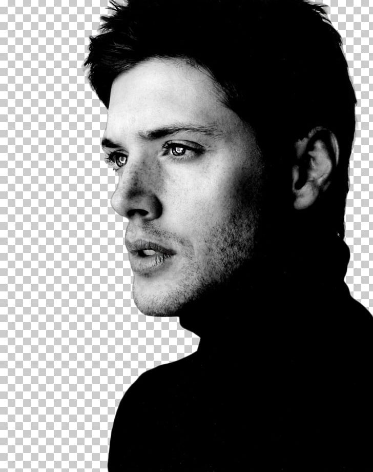 Jensen Ackles Supernatural Dean Winchester Crowley Castiel PNG, Clipart, Actor, Black And White, Cheek, Chin, Desktop Wallpaper Free PNG Download