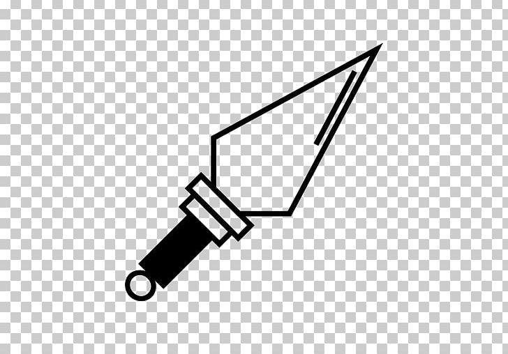 Kunai Weapon Knife Computer Icons Firearm PNG, Clipart, Angle, Area, Arma Ninja, Axe, Black Free PNG Download