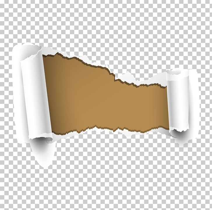Paper crimp for edge of paper png