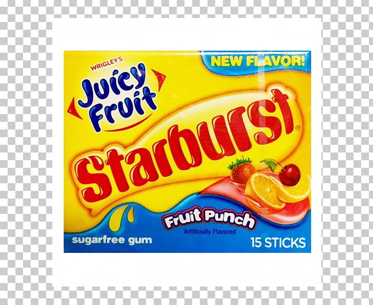 Chewing Gum Juicy Fruit Starburst Wrigley Company Candy PNG, Clipart, Brand, Bubble Gum, Candy, Chewing Gum, Confectionery Free PNG Download