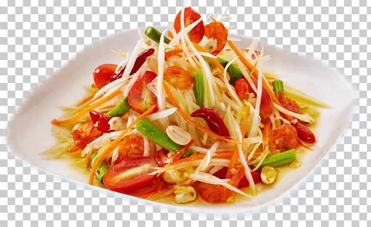 Green Papaya Salad Thai Cuisine Salted Duck Egg Thai Salads PNG, Clipart, Capellini, Chicken Salad, Chinese Food, Chinese Noodles, Cooking Free PNG Download