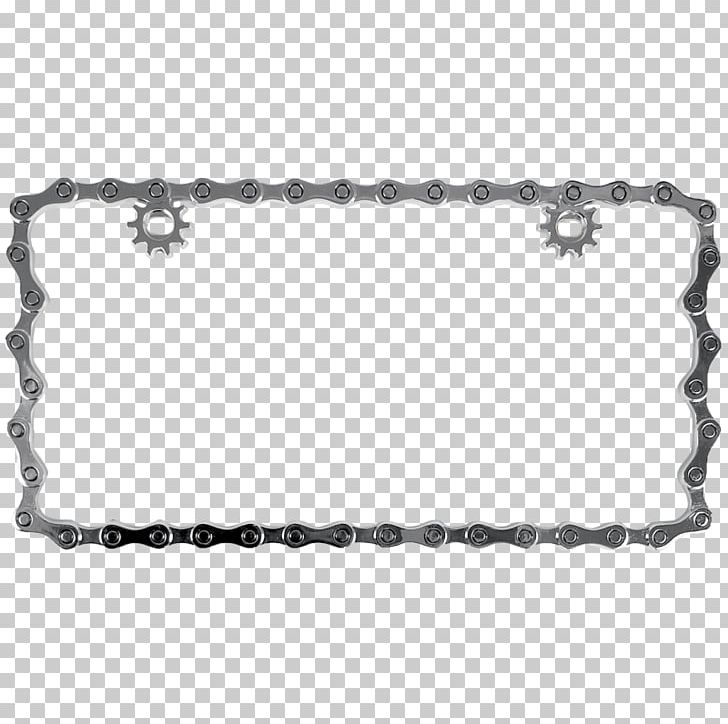 Vehicle License Plates Bicycle Chains Bicycle Frames PNG, Clipart, Bicycle, Bicycle Frames, Bike, Black And White, Body Jewellery Free PNG Download
