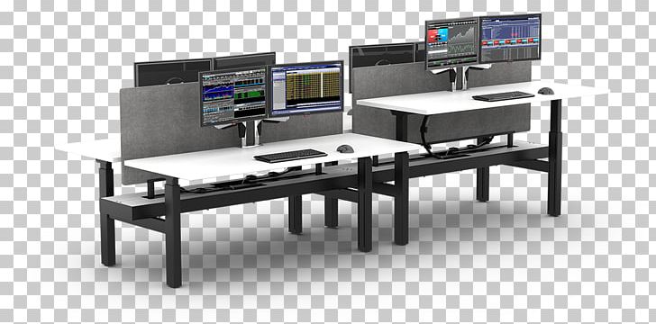 Desk Office Open Plan PNG, Clipart, Angle, Cable Management, Computer Monitor Accessory, Cubicle, Data Free PNG Download