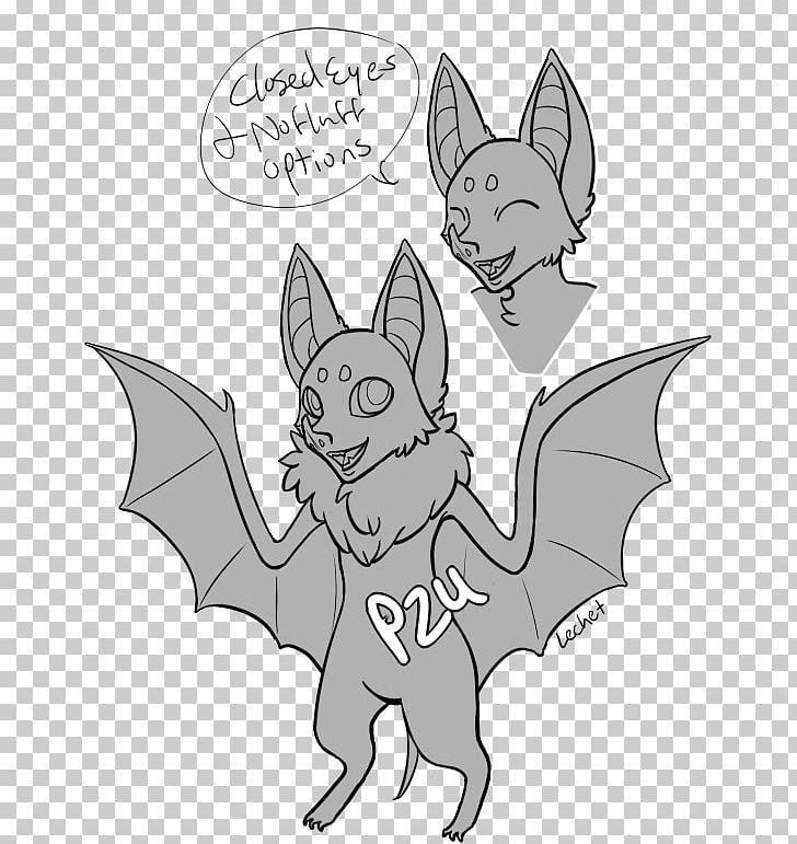 Bat Dog Line Art Drawing PNG, Clipart, Animals, Art, Artwork, Bat, Black And White Free PNG Download