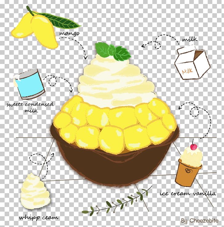Kakigōri Shaved Ice Patbingsu Ice Cream PNG, Clipart, Che, Cream, Cuisine, Dairy Product, Dessert Free PNG Download