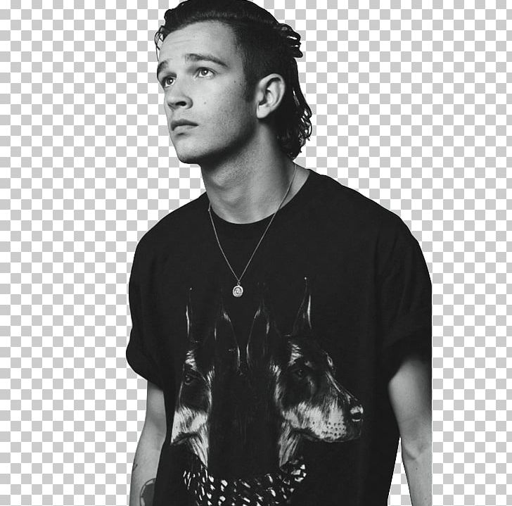 Matthew Healy The 1975 Musician Singer Give Yourself A Try PNG, Clipart, 1975, Adam Hann, Audio, Audio Equipment, Black And White Free PNG Download