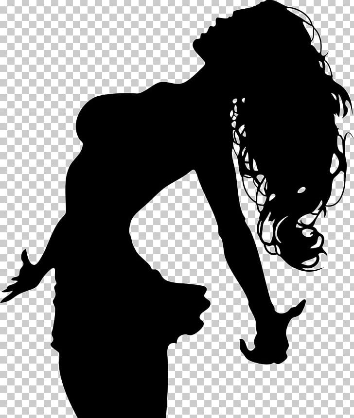 T-shirt Silhouette Woman PNG, Clipart, Art, Black, Black And White, Clothing, Computer Icons Free PNG Download