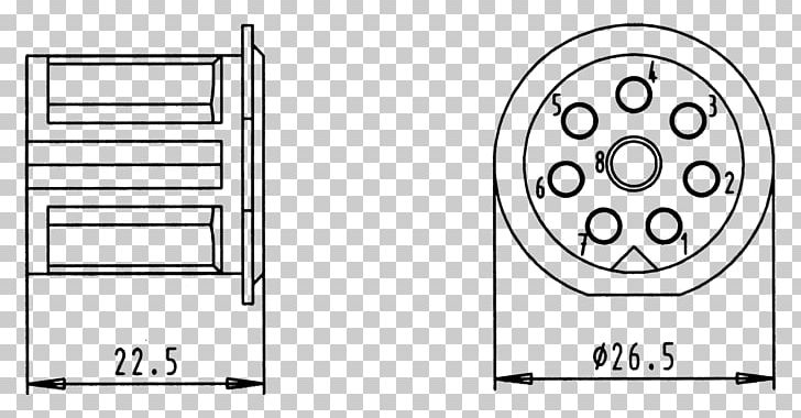 DIN 72580 DIN-Norm Electrical Connector Car /m/02csf PNG, Clipart, Angle, Auto Part, Black And White, Car, Circle Free PNG Download