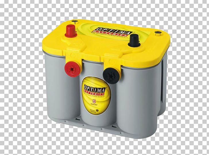 Electric Battery Deep-cycle Battery VRLA Battery Optima Batteries 8014-045 D34/78 YellowTop Dual Purpose Battery Automotive Battery PNG, Clipart, Ampere, Ampere Hour, Automotive Battery, Battery Holder, Battery Recycling Free PNG Download