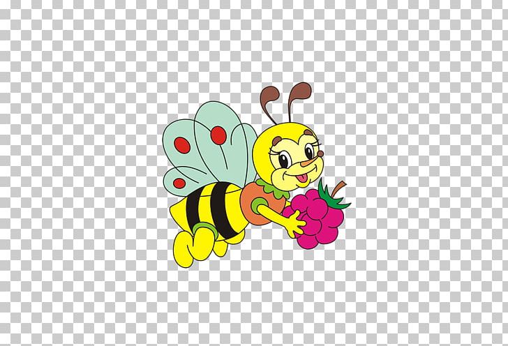 Honey Bee Cartoon PNG, Clipart, Art, Cartoon, Child, Computer Wallpaper, Fictional Character Free PNG Download