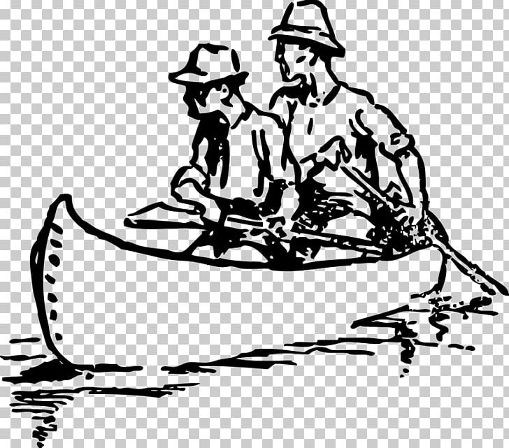 Canoe Drawing Rowing Kayak PNG, Clipart, Art, Artwork, Black, Black And White, Boat Free PNG Download