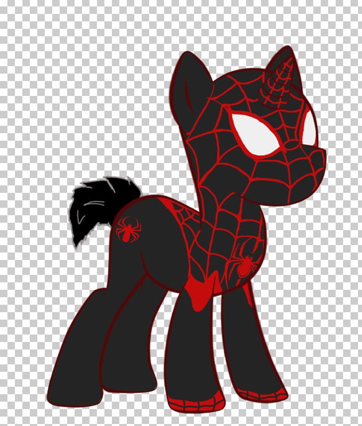 Spider-Man Pony Miles Morales Horse Carnage PNG, Clipart, Animal Figure, Art, Black, Fan Art, Fictional Character Free PNG Download
