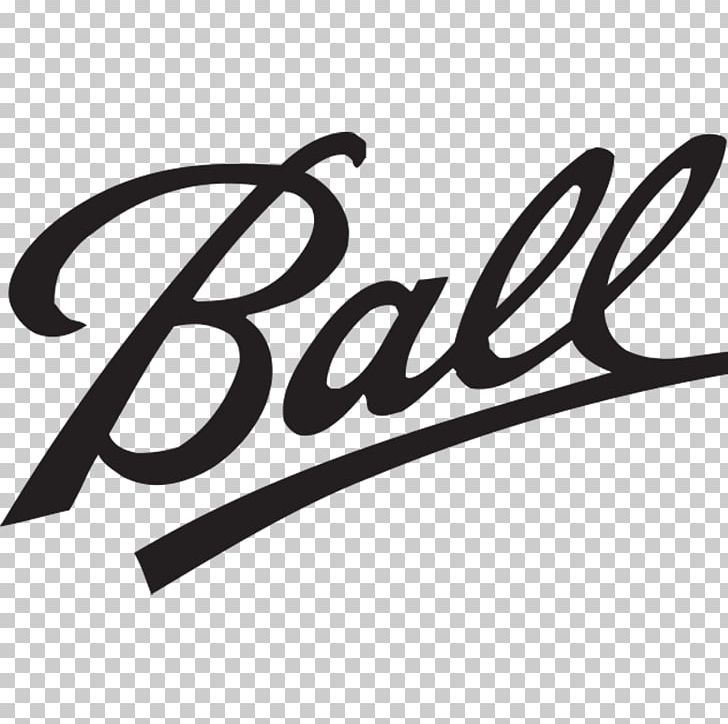Ball Corporation Mason Jar Logo Lid PNG, Clipart, Ball Corporation, Black And White, Bottle, Brand, Calligraphy Free PNG Download