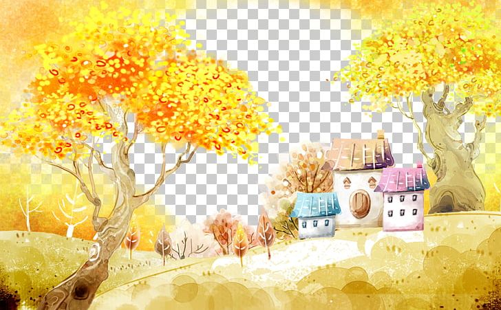 Autumn Illustration PNG, Clipart, Adobe Illustrator, Art, Art Paintings, Cartoon, Computer Wallpaper Free PNG Download