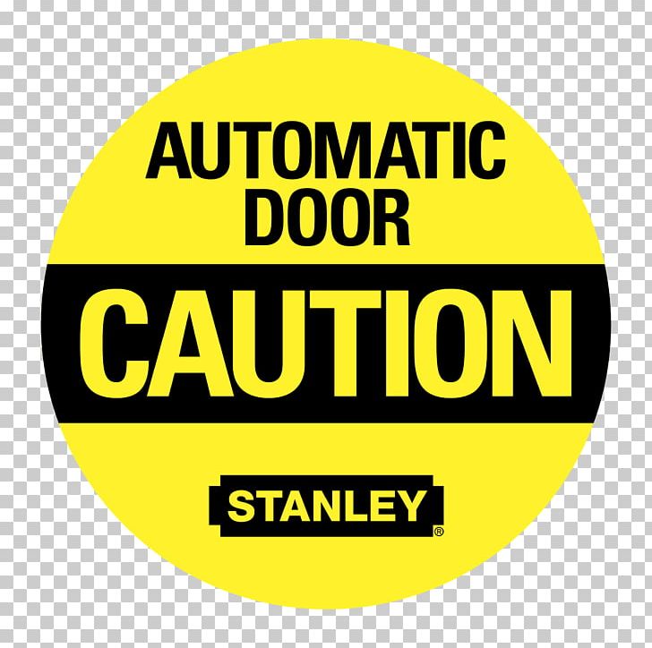 Caution Automatic Door Logo Brand PNG, Clipart, Area, Automatic, Automatic Door, Brand, Caution Free PNG Download