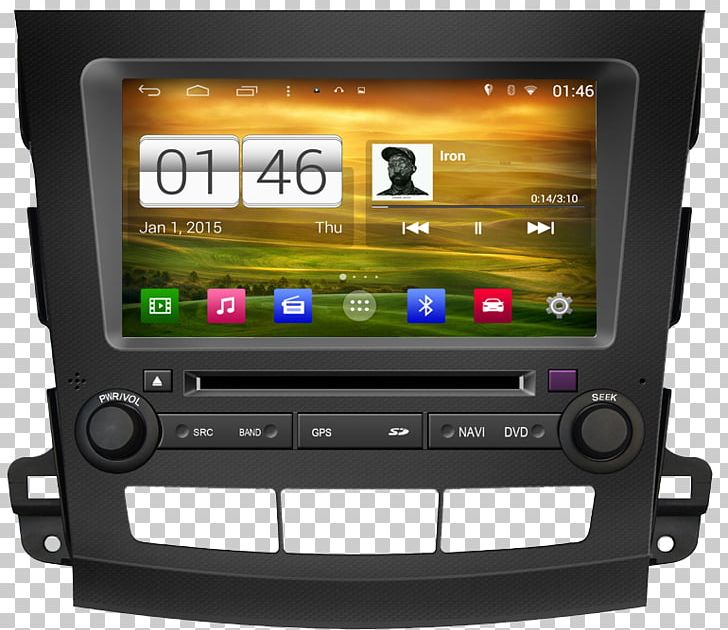 Peugeot 4007 Mitsubishi Outlander Mitsubishi Motors PNG, Clipart, Android, Car, Cars, Citroen, Display Device Free PNG Download