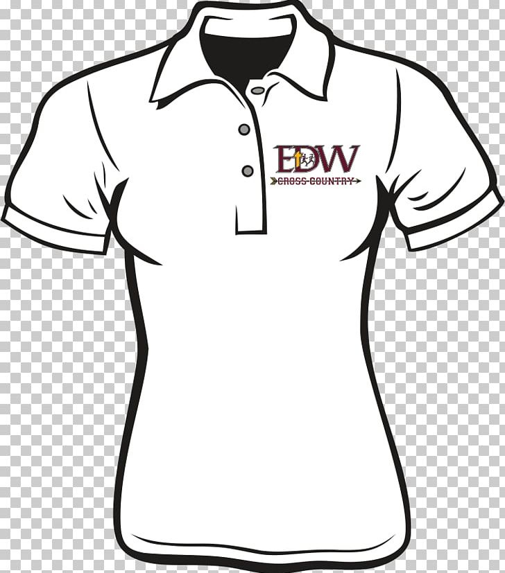 T-shirt Polo Shirt Collar Uniform Sleeve PNG, Clipart, Animal, Area, Black, Black And White, Brand Free PNG Download