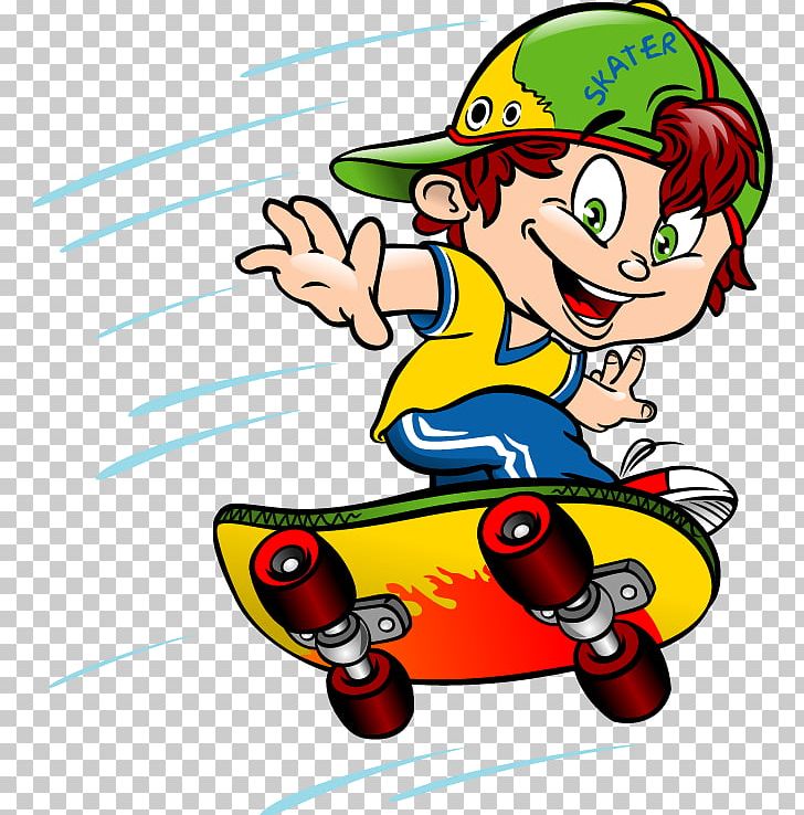 Cartoon Skateboarding Illustration PNG, Clipart, Art, Artwork, Balloon  Cartoon, Boy, Boy Vector Free PNG Download