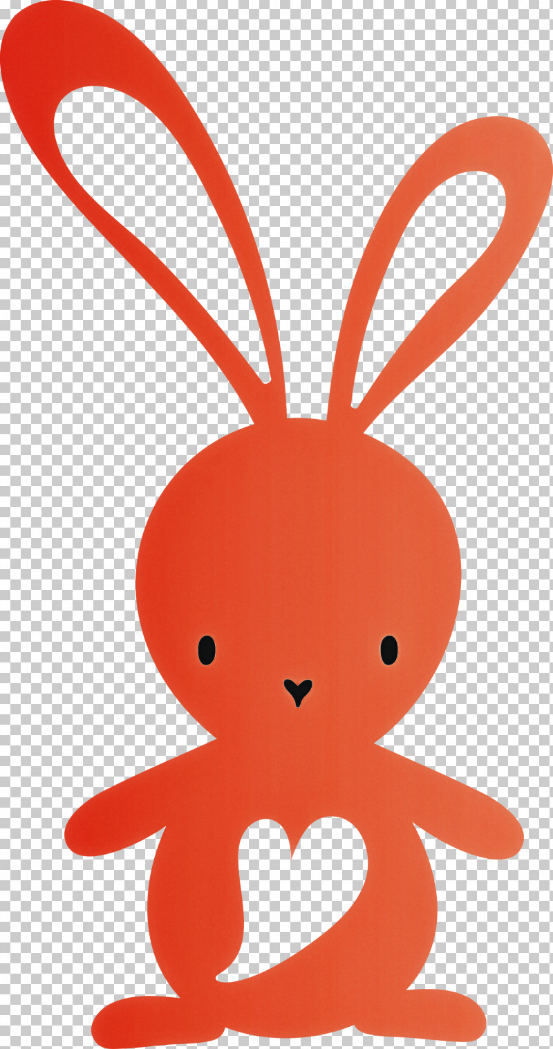 Cute Easter Bunny Easter Day PNG, Clipart, Animal Figure, Cartoon, Cute Easter Bunny, Easter Day, Orange Free PNG Download