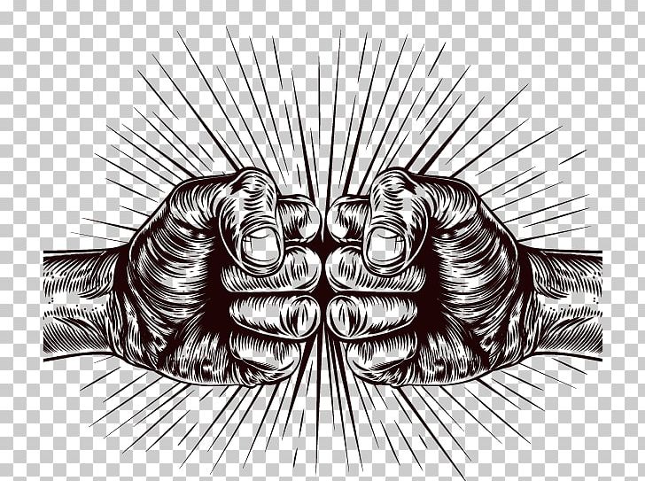 Fist PNG, Clipart, Art, Black And White, Crisis, Drawing, Fist Free PNG Download