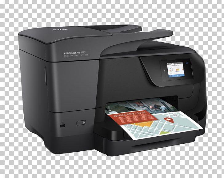 Hewlett-Packard HP Officejet Pro 8715 Multi-function Printer PNG, Clipart, Aio, Brands, Electronic Device, Fax, Hewlettpackard Free PNG Download