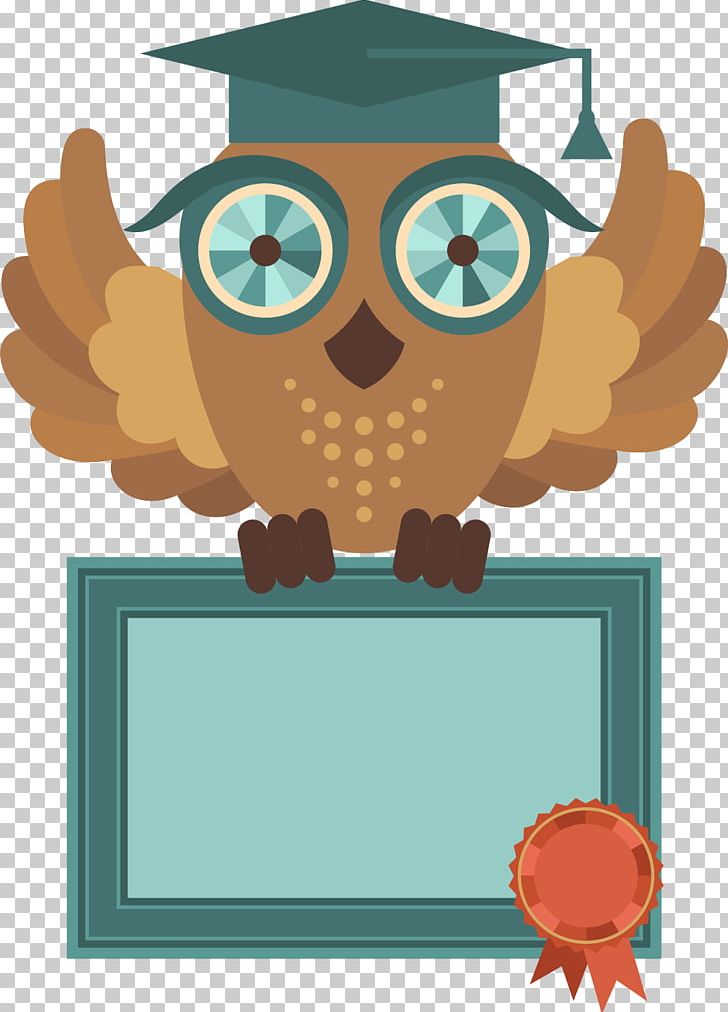 Owl Square Academic Cap Graduation Ceremony PNG, Clipart, Academic Degree, Animals, Beak, Bird, Bird Of Prey Free PNG Download