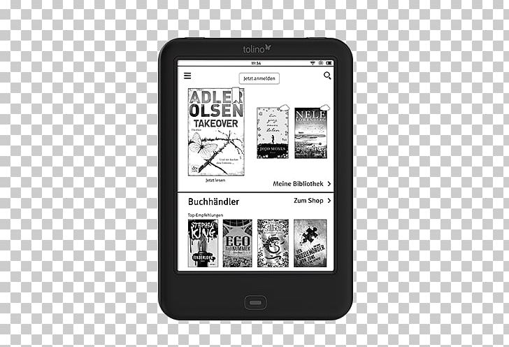 Tolino Shine 2 HD Tolino Vision 4 HD Tolino Vision 3 HD E-Readers PNG, Clipart, Amazon Kindle, Electronic Device, Electronics, Gadget, Mobile Phone Free PNG Download