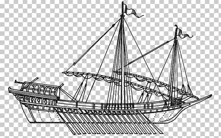 Brigantine Galley Galleon 17th Century Ship Of The Line PNG, Clipart, Artwork, Baltimore Clipper, Barque, Black And White, Boat Free PNG Download