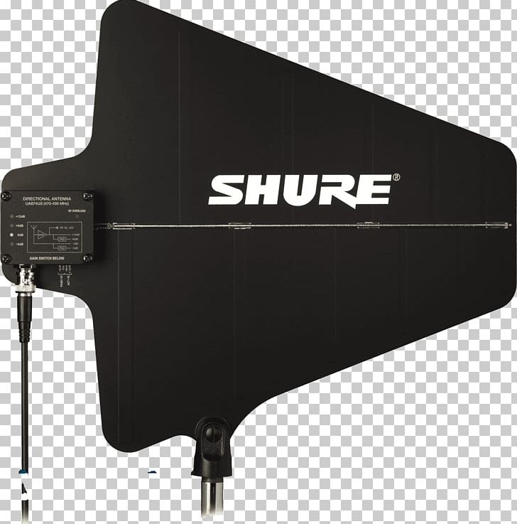 Wireless Microphone Aerials Shure UA874US PNG, Clipart, Active, Aerials, Antenna, Audio Signal, Directional Free PNG Download