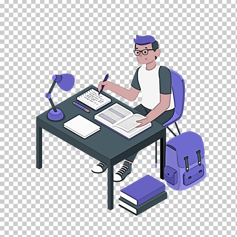 Office Supplies Desk Table Computer Network Purple PNG, Clipart, Angle, Behavior, Cartoon, Computer, Computer Network Free PNG Download