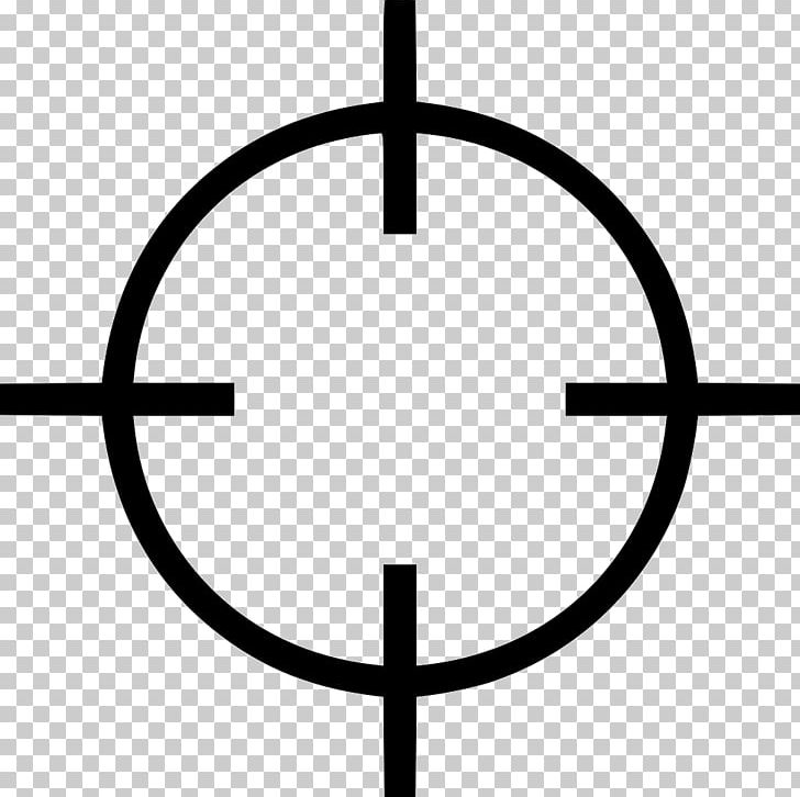 Reticle Computer Icons PNG, Clipart, Area, Black And White, Circle, Circular, Computer Icons Free PNG Download