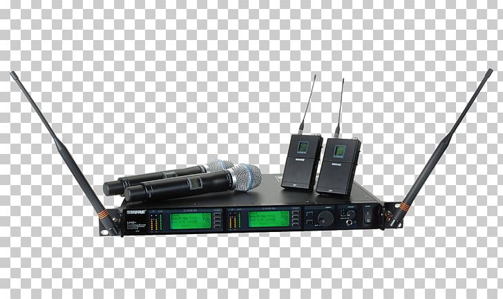 Wireless Microphone Shure SM58 Shure SM57 PNG, Clipart, Audio, Electronics, Electronics Accessory, Microphone, Radio Receiver Free PNG Download