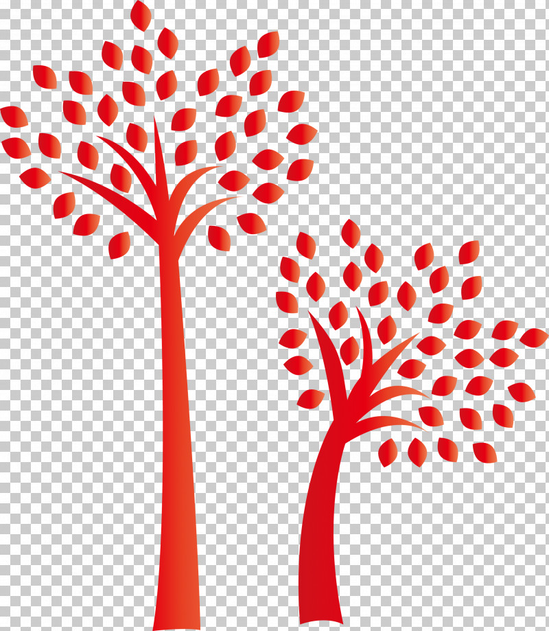 Red Leaf Plant Tree Line PNG, Clipart, Leaf, Line, Pedicel, Plant, Plant Stem Free PNG Download