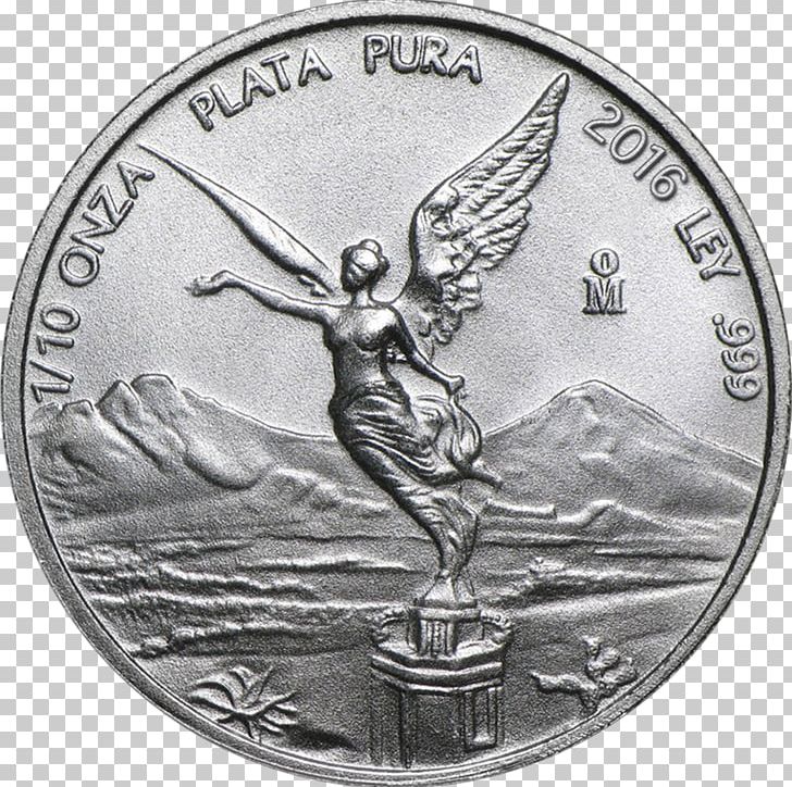 Mexico Perth Mint Libertad Bullion Coin Silver PNG, Clipart, Apmex, Black And White, Bullion, Bullion Coin, Chinese Silver Panda Free PNG Download
