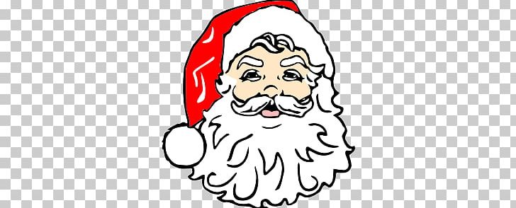 Santa Claus Father Christmas Gift PNG, Clipart, Artwork, Beard, Black And White, Child, Christmas Free PNG Download
