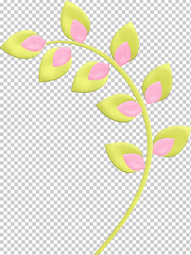 Pink Pedicel Leaf Plant Petal PNG, Clipart, Flower, Leaf, Paint, Pedicel, Petal Free PNG Download