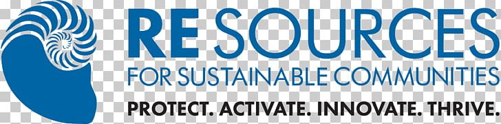 RE Sources For Sustainable Communities Business Renewable Energy Organization Sustainability PNG, Clipart, Banner, Blue, Brand, Business, Conservation Free PNG Download