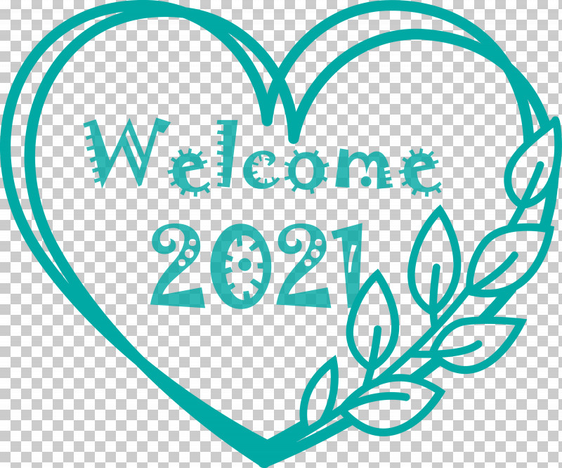 New Year 2021 Welcome PNG, Clipart, Area, Biology, Leaf, Line, Line Art Free PNG Download