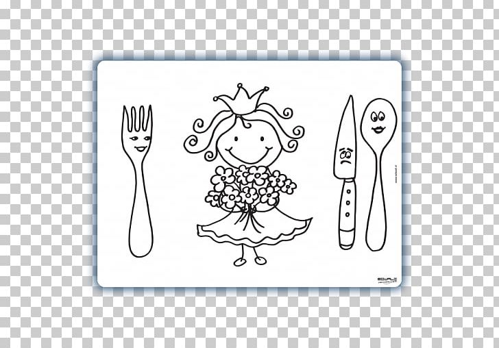 Place Mats Cutlery Child Line Art Color PNG, Clipart, Area, Art, Black And White, Child, Color Free PNG Download