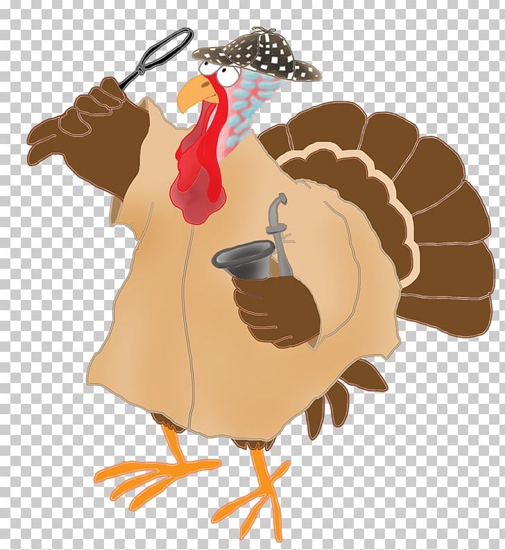 Turkey Meat Wedding Invitation Pumpkin Pie Thanksgiving PNG, Clipart, Beak, Bird, Cartoon, Chicken, Detective Free PNG Download