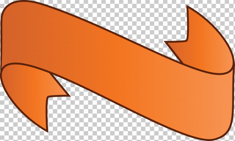 Ribbon S Ribbon PNG, Clipart, Line, Orange, Ribbon, S Ribbon Free PNG Download