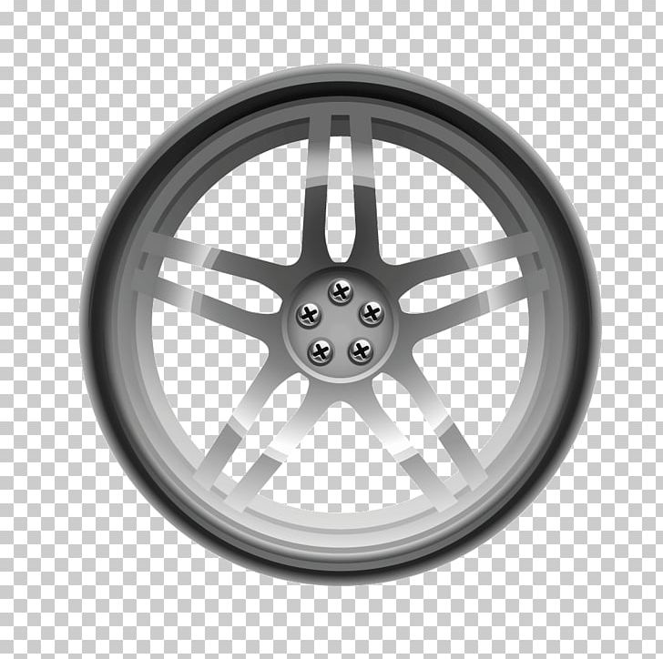 Car Alloy Wheel Tire Rim PNG, Clipart, Automotive Tire, Automotive Wheel System, Auto Part, Black And White, Car Accident Free PNG Download