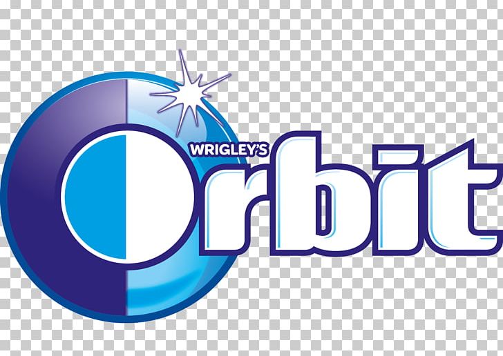 Chewing Gum Orbit Logo Wrigley Company Mars PNG, Clipart, Area, Blue, Brand, Chewing Gum, Circle Free PNG Download