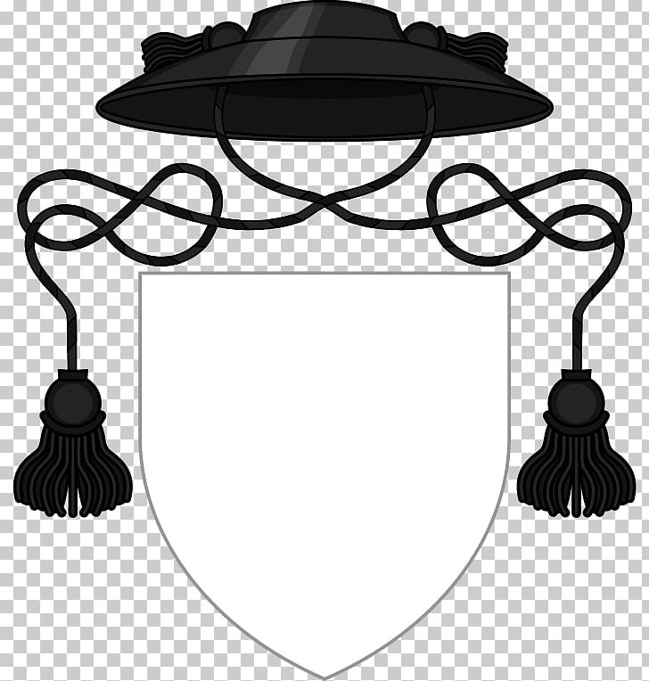 Galero Coat Of Arms Monsignor Abbot Priest PNG, Clipart, Abbot, Bishop, Black And White, Cardinal, Ceiling Fixture Free PNG Download
