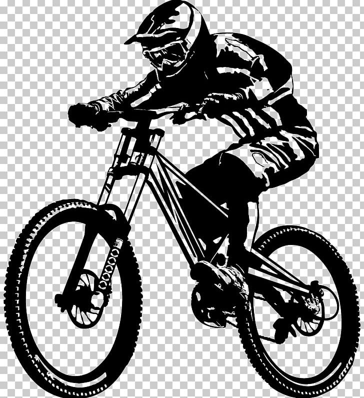 Downhill Mountain Biking Cycling Bicycle Mountain Bike Tattoo PNG, Clipart, Automotive Tire, Bicycle Accessory, Bicycle Drivetrain Part, Bicycle Frame, Bicycle Handlebar Free PNG Download